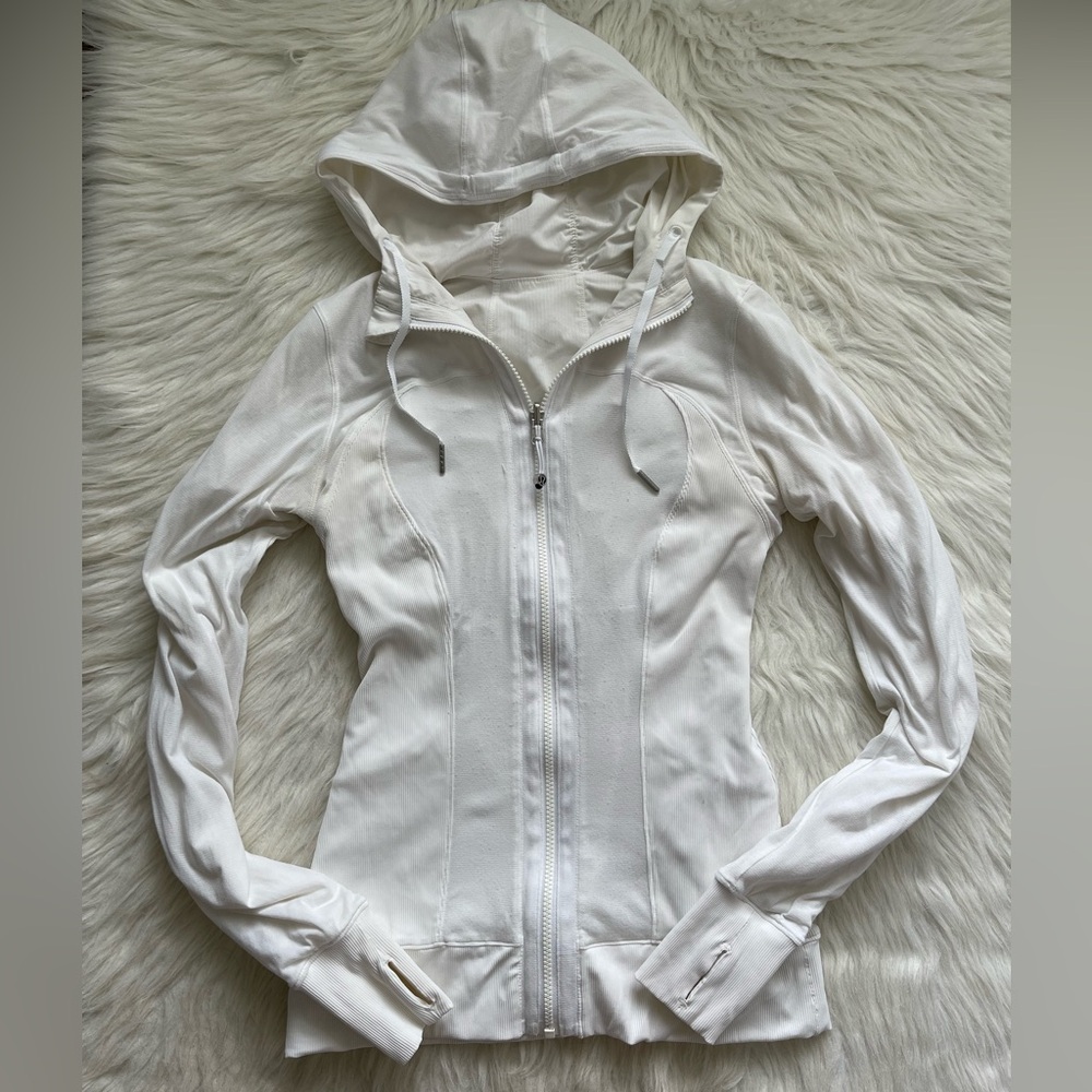 Lululemon Dance Studio Jacket III white size 4